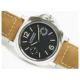 Panerai-PANERAI Luminor Marina 8 DAY'S Acciaio PAM00590 R series Mens-Silvery
