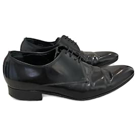 Dior-DIOR  Flats T.eu 39.5 leather-Black