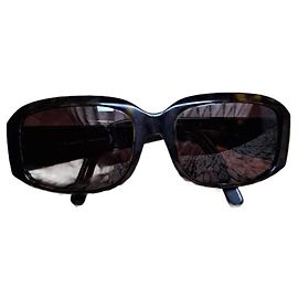 Lunettes de soleil Prada noir plastique Noir