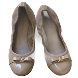 Louis Vuitton-ballerina louis vuitton-Beige,Cammello