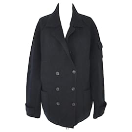 Dior-Black Double Breasted Blazer-Black