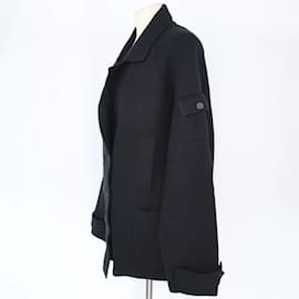 Dior-Black Double Breasted Blazer-Black