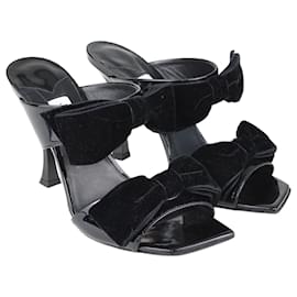 Jimmy Choo-Black Flaca Sandals-Black