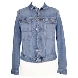 Zadig & Voltaire-Chaqueta vaquera azul-Azul