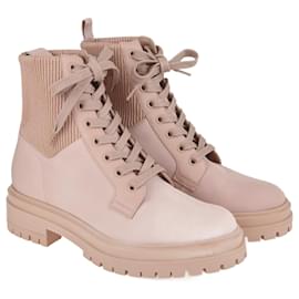 Gianvito Rossi-Pink Martis Eco Stretch Boots-Pink