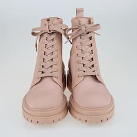 Gianvito Rossi-Pink Martis Eco Stretch Boots-Pink