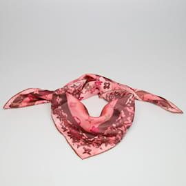 Louis Vuitton-rosado/Bufanda multicolor del monograma 70-Multicolor