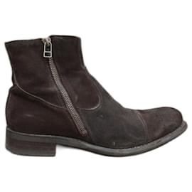 Paraboot-Paraboot p boots 40-Dark brown