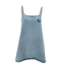 Prada-PRADA  Dresses T.fr 40 Denim - Jeans-Blue