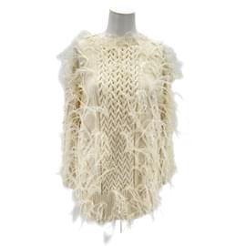 Valentino Garavani-VALENTINO GARAVANI  Knitwear T.International XS Wool-Beige