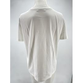 Max Mara-Camiseta MAX MARA.Algodão S Internacional-Branco