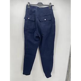 Frame Denim-TELAIO Pantalone T.US 26 cotton-Blu navy