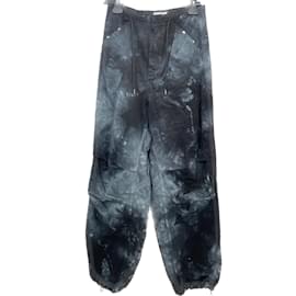 Autre Marque-NON SIGNE / UNSIGNED  Trousers T.fr 40 Polyester-Black