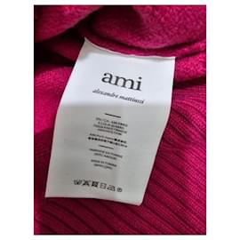 Ami Paris-Pink friend cardigan-Pink