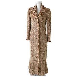 Chanel 2001Un cappotto a sirena Castagno