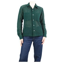 Johnnie Boden Camisa abotonada textura verde - talla XS/S Verde