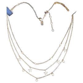 Djula Choker catene con stella triplo diamante D'oro