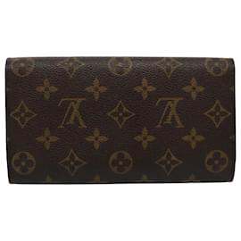 Louis Vuitton-LOUIS VUITTON Monogram Porte Tresol International Wallet M61215 LV Auth yk8633-Monogram
