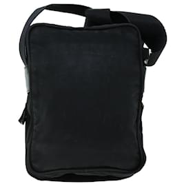 Prada-PRADA Shoulder Bag Nylon Black Auth ar10180-Black