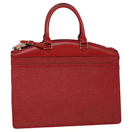 Louis Vuitton-LOUIS VUITTON Epi Riviera Sac à Main Rouge M48187 LV Auth e4038-Rouge
