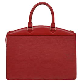 Louis Vuitton-Bolsa LOUIS VUITTON Epi Riviera Vermelho M48187 LV Auth th4038-Vermelho