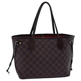 Louis Vuitton-LOUIS VUITTON Damier Ebene Neverfull PM Tote Bag N51109 LV Auth 54939-Other