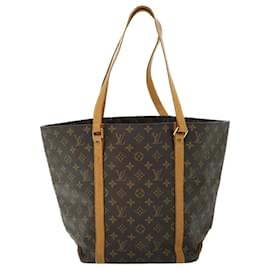 Louis Vuitton-LOUIS VUITTON Monogram Sac Shopping Tote Bag M51108 LV Auth 53996-Monogram