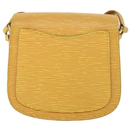 Louis Vuitton-LOUIS VUITTON Epi Saint Cloud PM Shoulder Bag Yellow M52219 LV Auth ep1754-Yellow