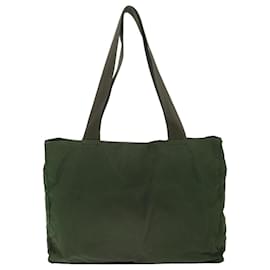 Prada-PRADA Tote Bag Nylon Green Auth ac2207-Green