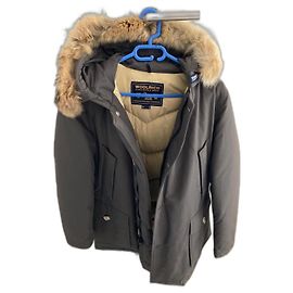 Parka Woolrich Grise en Polyester Gris