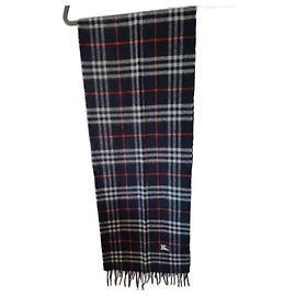 Burberry Sciarpe da uomo Blu navy