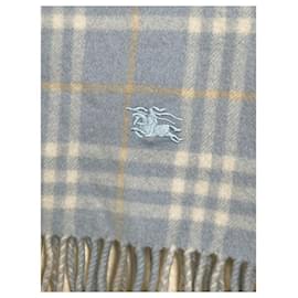 Burberry-Scarves-Light blue