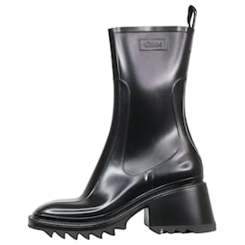 Chloé-Black Betty rain boots - size EU 38-Black