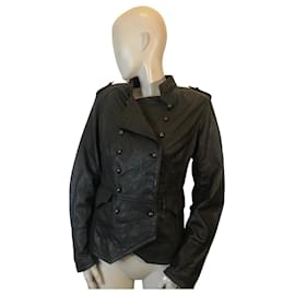 KOOKAÏ-Kookaï leather jacket-Dark brown
