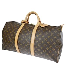 Louis Vuitton-Louis Vuitton Keepall 50-Castaño