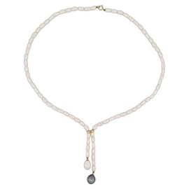 Autre Marque-Collane 75 PERLE COLTIVATE DI TAHITI 43 COLLANA DI PERLE COLTIVATE CM-Bianco