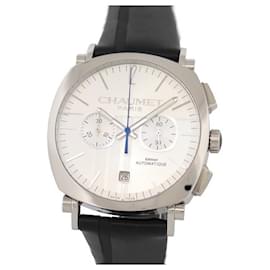 Chaumet-NEW CHAUMET DANDY WATCH 1229 40 MM CHRONOGRAPH AUTOMATIC WATCH-Silvery