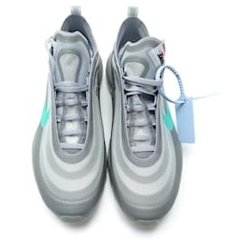 Nike-NEW NIKE X OFF WHITE AIR MAX SHOES 97 AJ4585-101 7.5 42 Sneakers Sneakers-Grey