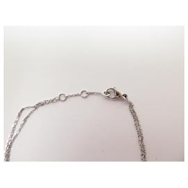 Chaumet-PULSERA CHAUMET JUEGO DE ENLACES 17 cm o blanc 18K & DIAMOND ORO DIAMANTES-Plata