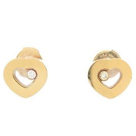 ORECCHINI CHOPARD HAPPY DIAMONDS ICONS ORO 18ORECCHINI K DIAMANTI D'oro
