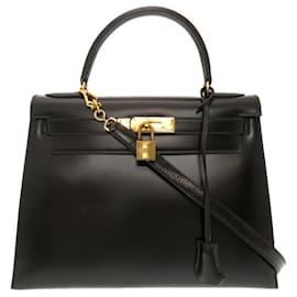 Hermès-hermes kelly 28-Noir