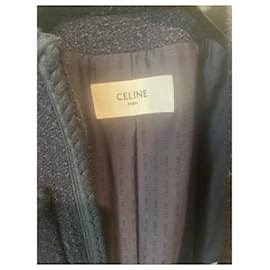 Céline-Celine hunter jacket-Navy blue