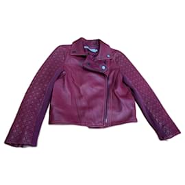Christian Dior-Girl Coats outerwear-Dark red