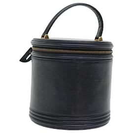 Louis Vuitton-LOUIS VUITTON Epi Cannes Hand Bag Black M48032 LV Auth yk8597-Black