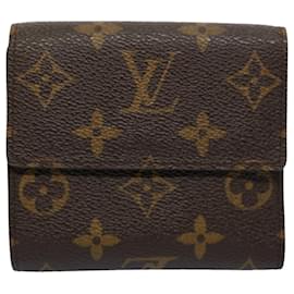 Louis Vuitton-LOUIS VUITTON Monogram Porte Monnaie Bier Cartes Crdit Wallet M61652 Auth yk8662-Monogram