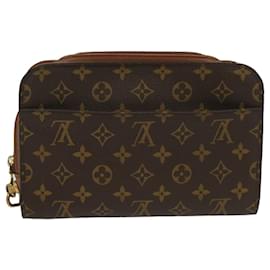 Louis Vuitton-LOUIS VUITTON Monogramm Orsay Clutch Bag M.51790 LV Auth-Folge1779-Monogramm