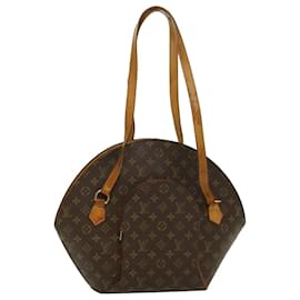 Louis Vuitton-LOUIS VUITTON Monogram Ellipse Shopping Sac à bandoulière M51128 Auth LV 53835-Monogramme