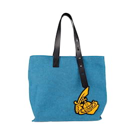 Vivienne Westwood-Vivienne Westwood Alice Shopper Bag with Wallet-Blue