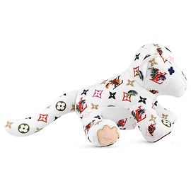 Louis Vuitton Doudou Upperr Monogramm Weiß Stoff Weiß