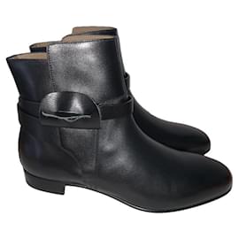 Hermès-Ankle Boots-Black
